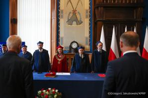 [VIDEO] Prezydent RP zainaugurował nowy rok akademicki w Szkole Głównej Mikołaja Kopernika