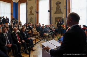 [VIDEO] Prezydent RP zainaugurował nowy rok akademicki w Szkole Głównej Mikołaja Kopernika