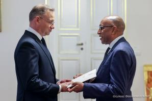 Prezydent RP przyjął listy uwierzytelniające od nowych ambasadorów w Polsce: : Węgier, Egiptu, Japonii, Mauretanii i Ghany
