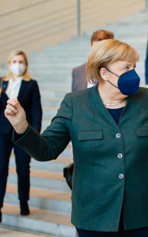 [VIDEO] Premier Morawiecki po spotkaniu z kanclerz Merkel: solidarność Unii Europejskiej jest bardzo ważna wobec sytuacji na polsko-białoruskiej granicy