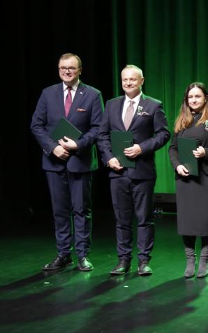 Wiceminister Małgorzata Golińska na uroczystości Ligi Ochrony Przyrody